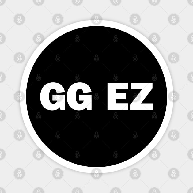 GG EZ gaming Magnet by CandyMoonDesign